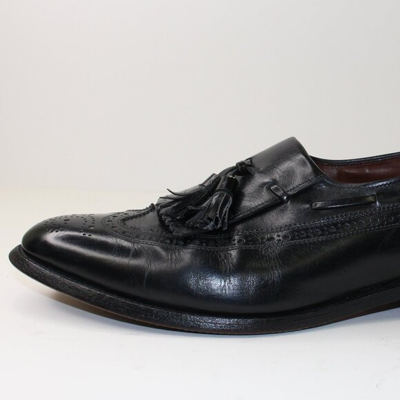 Allen Edmonds Arlington Black Leather Slip on Loafer Shoes (10.5 US) - Picture 6 of 10